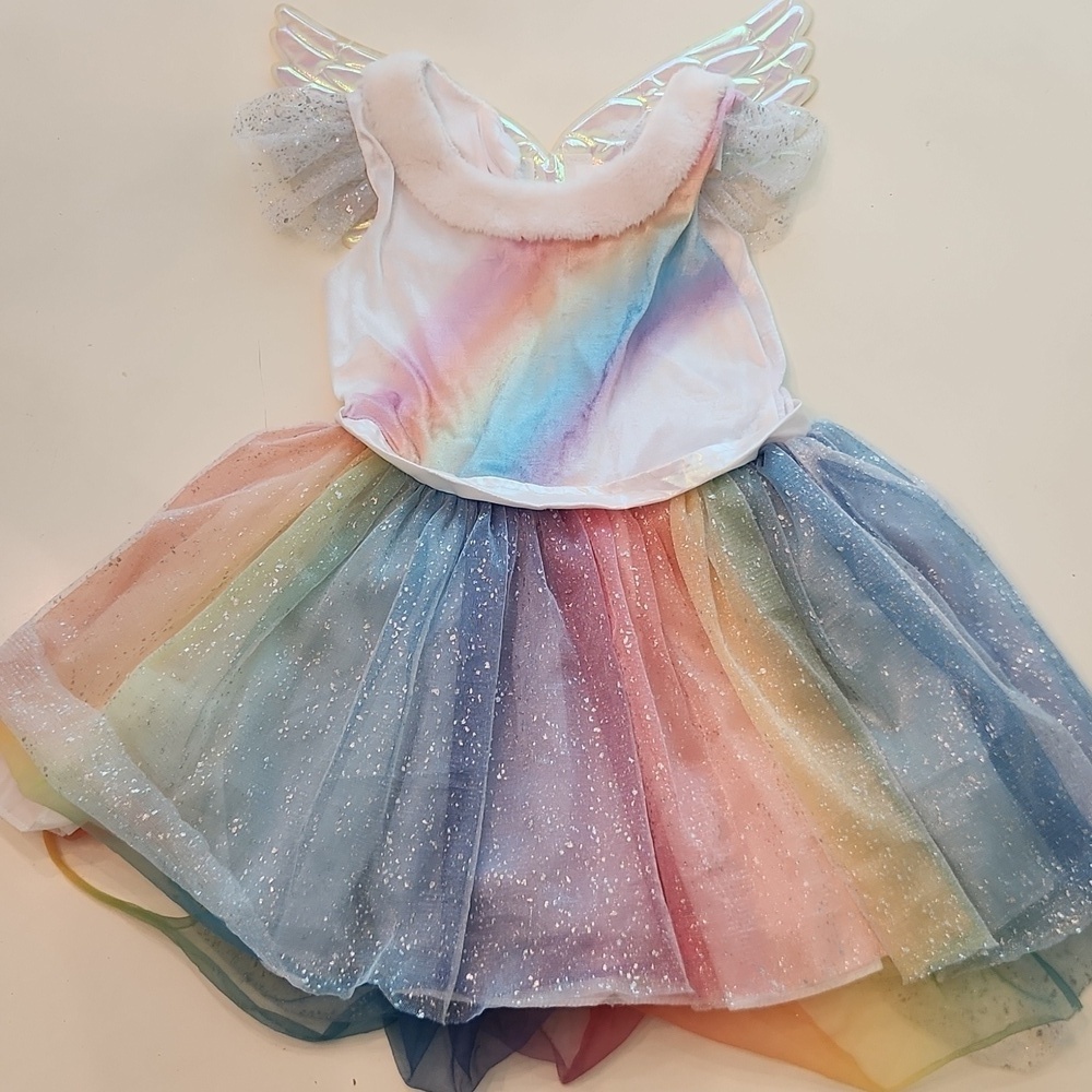 Rainbow Fairy Costume Halloween Dress Up Small